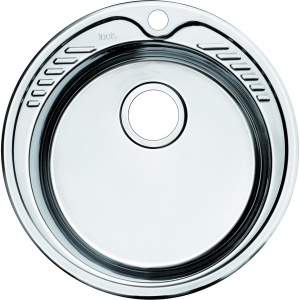 Мойка кухонная из нержавеющей стали IDDIS SUNO SUN49P0i77 49*49 см.  Мойка кухонная из нержавеющей стали IDDIS SUNO SUN49P0i77 49*49 см.