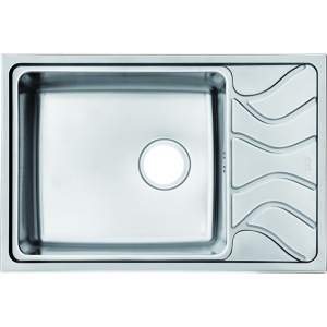 Мойка кухонная из нержавеющей стали IDDIS REEVA REE71SLi77 71,5*48 см. 