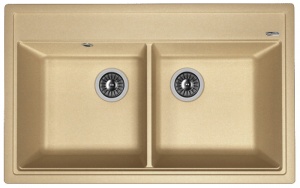 Мойка кухонная керамогранитная Florentina ЛИПСИ 820 20.370.E0820.104 82*51 см. бежевый Мойка кухонная керамогранитная Florentina ЛИПСИ 820 20.370.E0820.104 82*51 см. бежевый