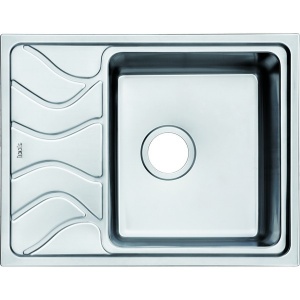 Мойка кухонная из нержавеющей стали IDDIS REEVA REE61SRi77 61,5*48 см. 
