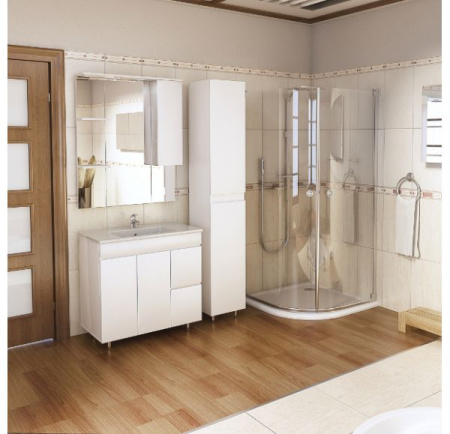 Зеркало Mirsant NEXT  80 см. 