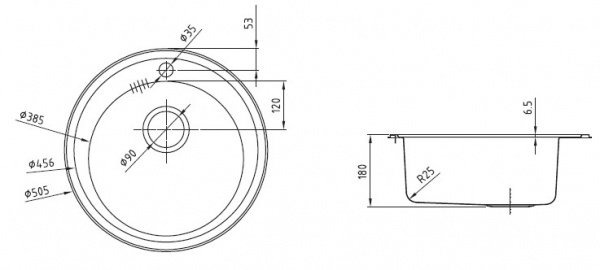 Мойка кухонная из нержавеющей стали IDDIS SUNO SUN50P0i77 50,5*50,5 см.  Мойка кухонная из нержавеющей стали IDDIS SUNO SUN50P0i77 50,5*50,5 см.