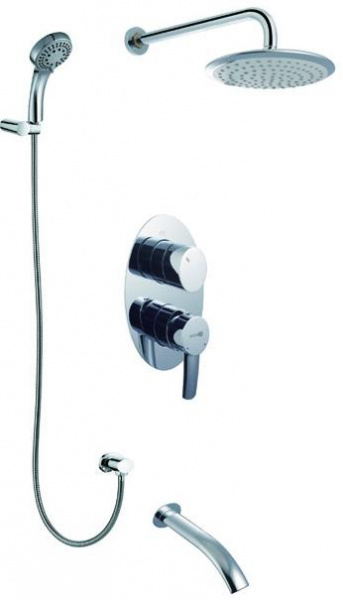 Смеситель Lemark ATLANTISS LM3222C для душа скрытого монтажа (встраиваемый) Смеситель Lemark ATLANTISS LM3222C для душа скрытого монтажа (встраиваемый)