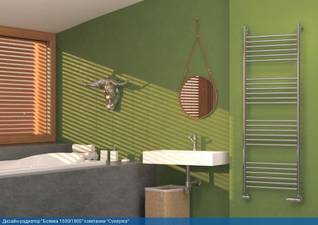 Полотенцесушитель водяной Сунержа БОГЕМА+ 00-0220-1560 1500х600 