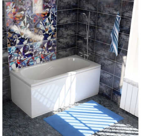 Ванна акриловая Mirsant КАСПИЙ  150x70 см. 