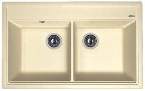 Мойка кухонная керамогранитная Florentina ЛИПСИ 820 20.370.E0820.202 82*51 см. шампань