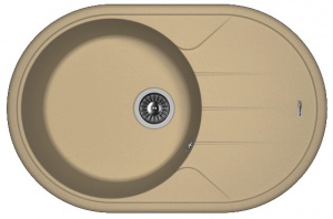Мойка кухонная керамогранитная Florentina ЛОТОС 780 20.295.С0780.306 78*51 см. капучино