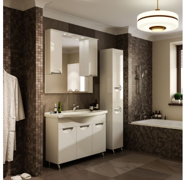 Зеркало Mirsant КАМИЛЛА  100 см.  Зеркало Mirsant КАМИЛЛА  100 см.