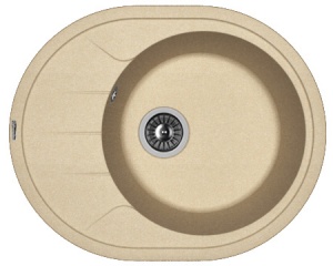 Мойка кухонная керамогранитная Florentina РОДОС 620 20.245.B0620.104 62*50 см. бежевый