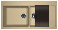 Мойка кухонная керамогранитная Florentina РОССАНА 20.335.E1000.306 100*51 см. капучино