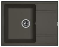 Мойка кухонная керамогранитная Florentina ЛИПСИ 650 20.125.C0600.302 65*51 см. антрацит
