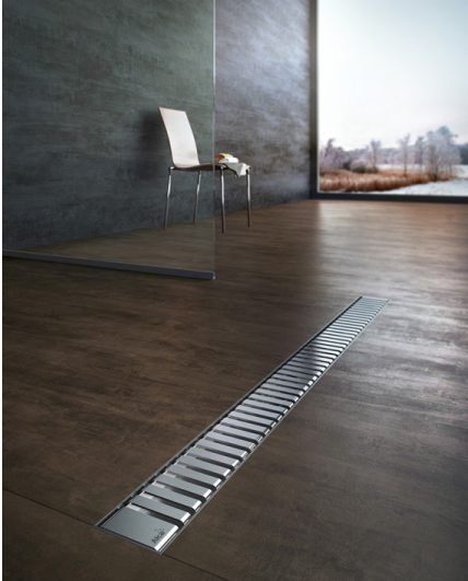 Решетка для душевого канала Alcaplast  LINE-1150L   Решетка для душевого канала Alcaplast  LINE-1150L