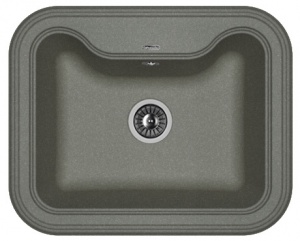 Мойка кухонная керамогранитная Florentina КРИТ 630 20.110.D0630.102 63*51 см. черный