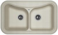 Мойка кухонная керамогранитная Florentina КРИТ 860 20.115.E0860.304 86*51 см. грей