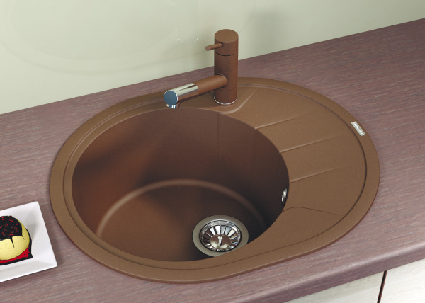 Мойка кухонная керамогранитная Florentina РОДОС 620 20.245.B0620.202 62*50 см. шампань