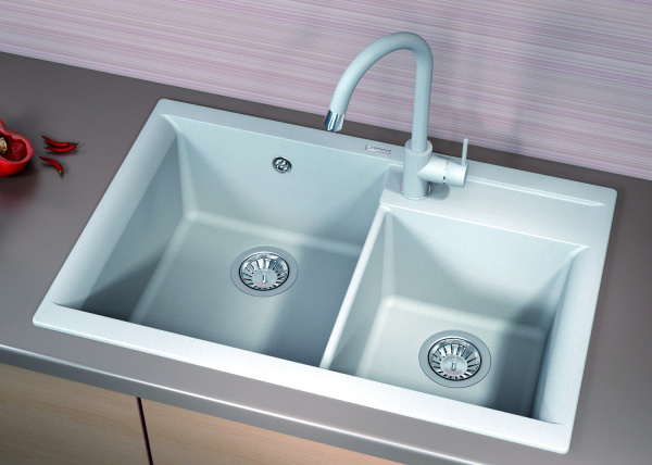 Мойка кухонная керамогранитная Florentina КАССИ 780 20.230.E0780.105 78*51 см. коричневый