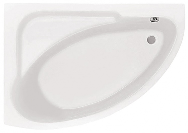 Ванна акриловая Santek ГОА 1.WH11.2.033 150x100 см. левая  Ванна акриловая Santek ГОА 1.WH11.2.033 150x100 см. левая