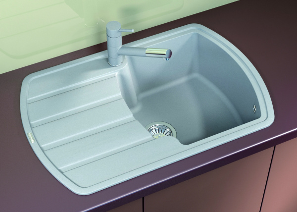 Мойка кухонная керамогранитная Florentina НИРЕ 760 20.195.B0760.305 76*51 см. грей