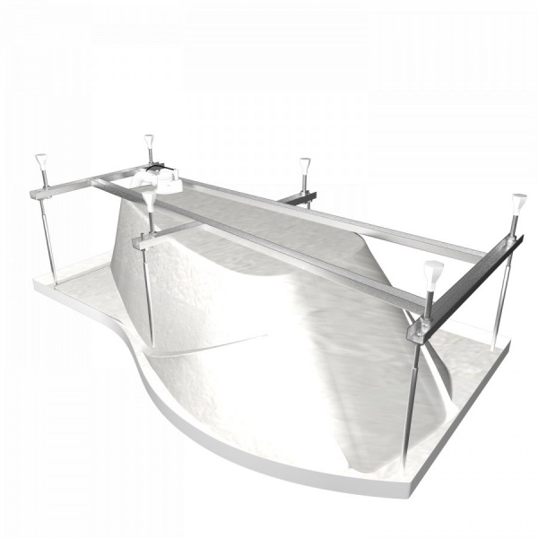 Ванна акриловая Triton МИШЕЛЬ  170x95 см. правая  Ванна акриловая Triton МИШЕЛЬ  170x95 см. правая