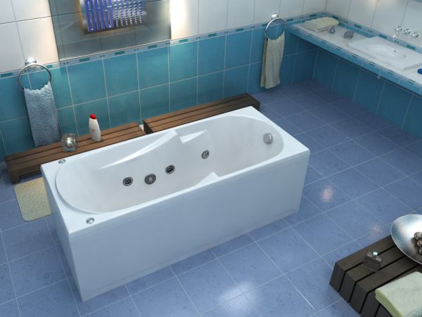 Ванна акриловая BAS НЕПТУН ВС 00011 170x70 см. 