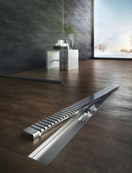 Решетка для душевого канала Alcaplast  LINE-950L   Решетка для душевого канала Alcaplast  LINE-950L