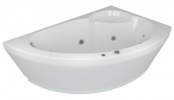 Ванна акриловая Aquatek АЯКС  170x110 см. правая 