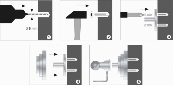 Полотенцедержатель WasserKRAFT ISAR K-7311   Полотенцедержатель WasserKRAFT ISAR K-7311